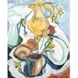David Clarke (1920-2005)Still Life with Daffodils (1950)Oil on canvas, 76 x 48.25cm (30 x 19)