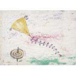 Basil Rakoczi (1908-1979)The Yellow Kite and Spinning TopOil on paper laid on board, 52.5 x 72.