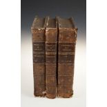 'PEERAGE OF IRELAND' BY WILLIAM PLAYFAIR 1811, 3 volumes I,II, IV(4VO) marblised covers with gilt