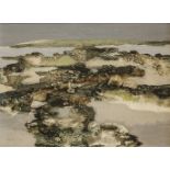 Arthur Armstrong RHA (1996-1926)Shore I Oil on board, 15 x 20cm (6 x 8)Signed