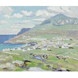 Letitia Marion Hamilton RHA (1878 - 1964)Achill HeadOil on board, 50 x 61cm (19½ x 24)Signed with