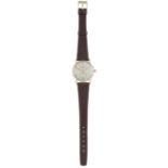 A Gentleman's wristwatch by Patek Philippe, circa 1946, 18 carat gold, automatic, silvered dial with
