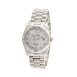 A fine Gentleman's Oyster Perpetual Day-Date wristwatch by Rolex, automatic, centre seconds with