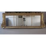 A late 19th Century gilt compartmented o