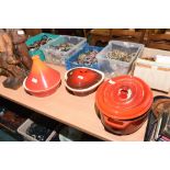 A Le Creuset heart-shaped casserole, French casserole dish and a tagine (3)