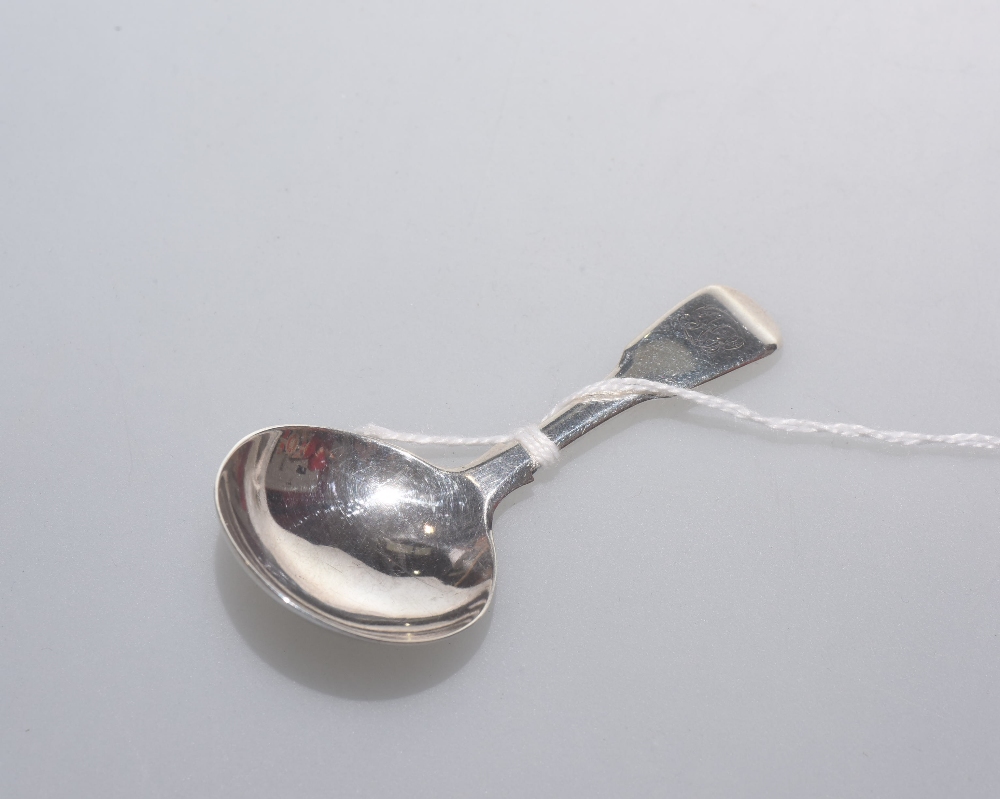 A George III silver caddy spoon, Peter & William Bateman, London 1812