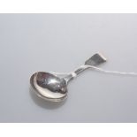 A George III silver caddy spoon, Peter & William Bateman, London 1812