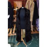 A vintage coney fur coat, Dysons, Leeds