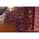 A Turkish rug. 2.03m x 1.29m