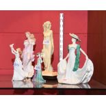 A Coalport figure 'Elegance'  from the Ladies of Fashion series, modelled by John Bromley,