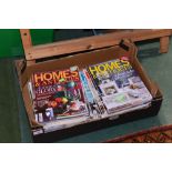 A quantity of Homes & Antiques periodicals