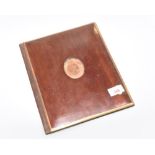 A 19th century note pad case