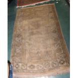 An Oriental style rug