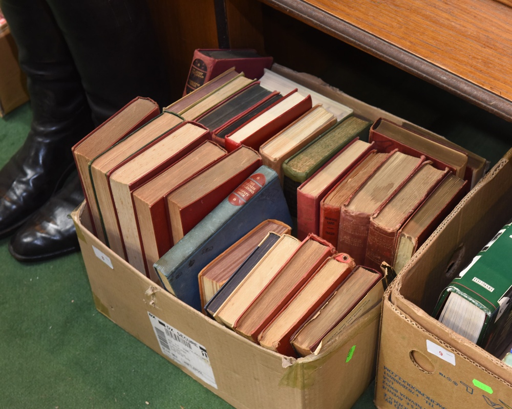 A box of early 20th century novels