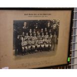 Of Sporting interest - A photograph of The South Durham Steel and Iron Works A.F.C., champions of