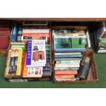 A box of art and antique reference books, including a quantity of The Lyle Review circa 1970