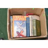 A box of boy's annuals