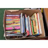 A box of children's books