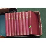 The second Great War, nine volumes, published by The Waverley Book Co Ltd