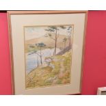 John F Rowell, Lakeland Landscape, watercolour, signed and framed.