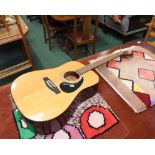 A tanglewood acoustic guitar