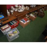 Nine boxes of books inc. Dalesman Periodicals, history, botanical, geographical and other