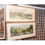 After L.R. Squirrell R.W.S., R.E. a pair of carriage prints, Inverlochy Castle & River Allen (2)