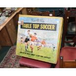 A vintage Tudor Rose table top soccer game (in original box)