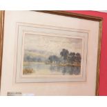 Augustus Walford, "Weedon", watercolour, signed