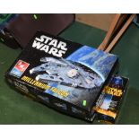 Two boxed Star War kit models
