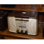A 1950's Murphys bakelite cased radio