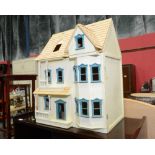 A painted dolls house