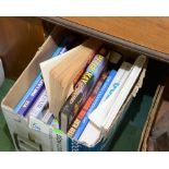 A box of books inc. antique reference