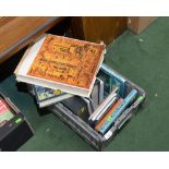 A box of books inc. antique reference