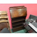 An oak bureau