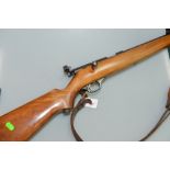 A Martini model 81 bolt action .22 LRRF PH16, with micro rear sight/Parker Hale P522 tunnel fore