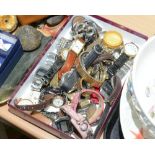 A group of lady's and gent's wristwatches