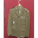 A Royal Engineers service dress uniform
