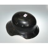 A Luftschutz German helmet