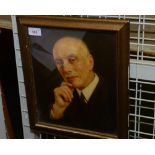 Early 20th Century British School, Portrait of a Gentleman, oil on canvas, framed and glazed