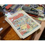 A quantity of Dandy comics