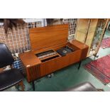 A 1960s cased teak radiogram