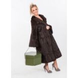 A 1950's fur coat designed by Norman Hartnell