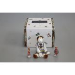 A Royal Crown Derby 'Treasures of Childhood' rag doll Sailor figure 2004, with box together with two