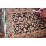 A vintage Persian Malayer rug. 2.1m x 1.2m