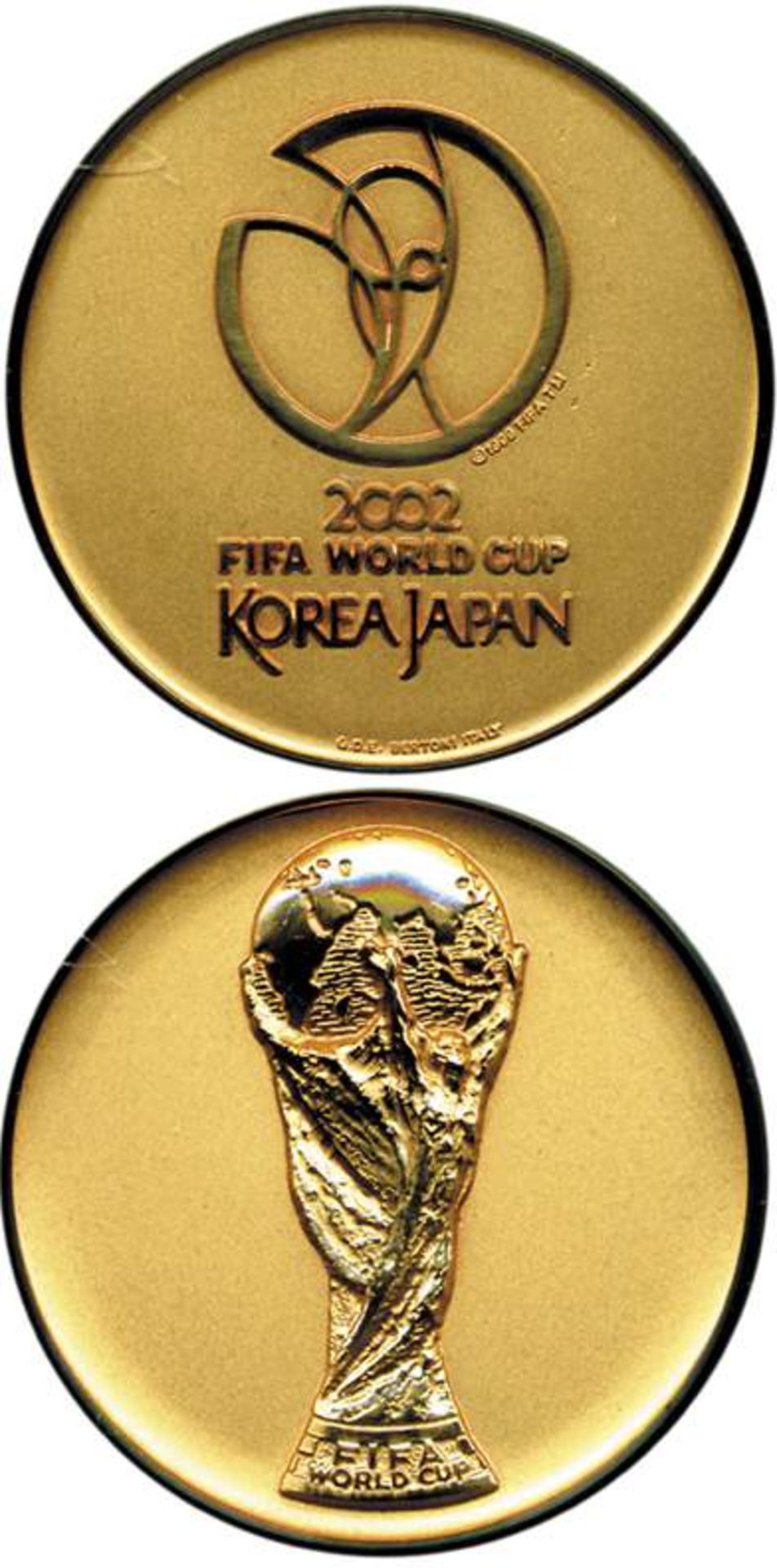 World Cup 2002. Participation medal for Players - World Cup 2002. Participation medal Cup "2002 FIFA