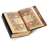 "DERVIS AHMED BIN MEHMED TOKADI" (?-1715) Qur‘an Signed and dated AH 1111/AD 1699, in its original