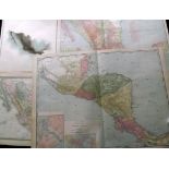 Mexico C1890-1915 Lot of 5 Maps by Rand & McNally Lot of 5 Lithographed Maps by Rand & McNally. Incl