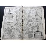 Ortelius, Abraham 1606 Map of Belgium & Germany "Limburgensis Ducatus Tabula Nova" Copper Engraved