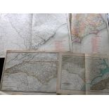 North & South Carolina C1890-1915 Lot of 6 Maps by the Century Atlas and Rand & McNally Lot of 6